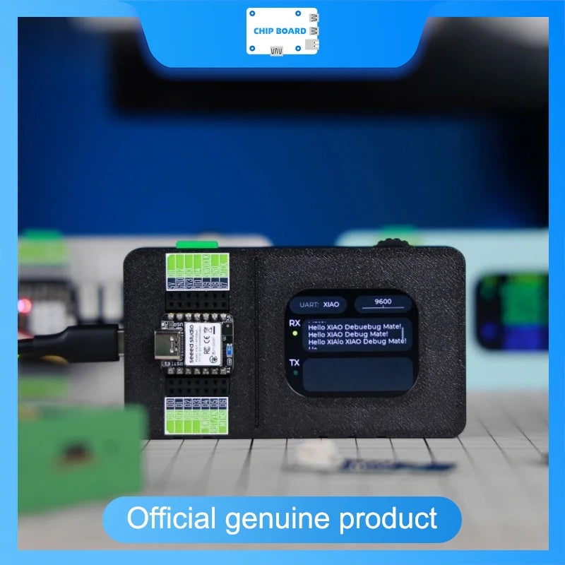 Seeed Studio XIAO Debug Mate Tool, DAPLink SWD Debugger with UART and Grove Interface, Chip-Level Debug Support for OpenOCD