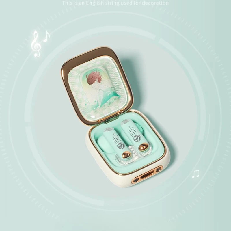 Oikawa Tooru Haikyuu  Wireless Headphone Anime Gift Cute HIFI Bluetooth5.3 Headset Cosplay Active Noise Cancellation Earbud